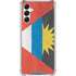 Antigua and Barbuda Flag Distressed Galaxy A15 5G Clear Case